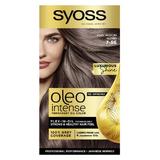 Деми-перманентна боя за коса - Syoss Professional Performance Oleo Intense Permanent Oil Color, нюанс 7-56 Средно пепелно русо