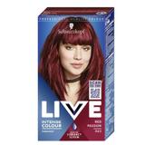 Трайна боя за коса - Schwarzkopf Live Intense Colour Permanent Built-in Vibrancy Serum, нюанс 043 Red Passion