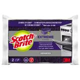 Гъби с висока почистваща сила и защита на ноктите - 3M Scotch Brite Extreme Scrub Sponge, 2 бр