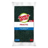 Гъба Sagomat XXL със защита за нокти - 3M Scotch-Brite Practical, 1 бр