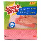 Класически мокри кърпички - 3M Scotch Brite Sponge Cloth Classic, 5 бр