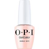 Веган полупостоянен лак за нокти без хема - OPI Gel Color, цвят Bubble Bath, 15 мл