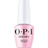 Полупостоянен веган лак за нокти без хема - OPI Gel Color, нюанс Love is in the Bare, 15 мл