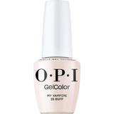 Веган полупостоянен лак за нокти без хема - OPI Gel Color, My Vampire is Buff нюанс, 15 мл