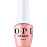 Полупостоянен веган лак за нокти без хема - OPI Gel Color, нюанс Passion, 15 мл