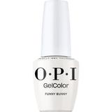 Веган полупостоянен лак за нокти без хема - OPI Gel Color, нюанс Funny Bunny™, 15 мл