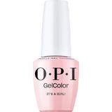 Полупостоянен веган лак за нокти без хема - OPI Gel Color, нюанс It's a Girl!, 15 мл