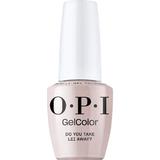 Веган полупостоянен лак за нокти без хема - OPI Gel Color, нюанс Do You Take Lei Away?, 15 мл