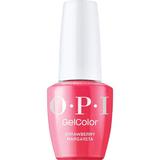 Веган полупостоянен лак за нокти без хема - OPI Gel Color, нюанс Strawberry Margarita, 15 мл