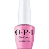 Полупостоянен веган лак за нокти без хема - OPI Gel Color, нюанс Makeout-side, 15 мл