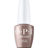 Полупостоянен веган лак за нокти без хема - OPI Gel Color, нюанс Bonfire Serenade, 15 мл