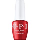 Веган полупостоянен лак за нокти без хема - OPI Gel Color, нюанс Big Apple Red™, 15 мл