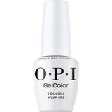 Полупостоянен веган лак за нокти без хема - OPI Gel Color, нюанс I Cannoli Wear OPI, 15 мл