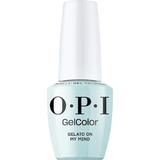 Полупостоянен веган лак за нокти без хема - OPI Gel Color, цвят Gelato on My Mind™, 15 мл