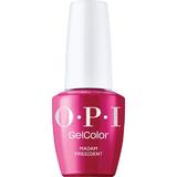 Веган полупостоянен лак за нокти без хема - OPI Gel Color, нюанс Madam President, 15 мл