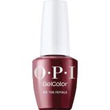 Полупостоянен вегански лак за нокти без хема - OPI Gel Color, нюанс We the Female, 15 мл