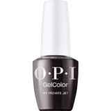 Полупостоянен веган лак за нокти без хема - OPI Gel Color, нюанс My Private Jet, 15 мл