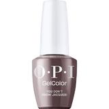 Полупостоянен вегански лак за нокти без хема - OPI Gel Color, нюанс You Don't Know Jacques!, 15 мл