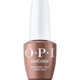 Полупостоянен веган лак за нокти без хема - OPI Gel Color, нюанс Espresso Your Inner Self, 15 мл