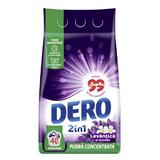 Прах за автоматично пране с аромат на лавандула и жасмин - Dero 2 in 1 Concentrated Powder, 3000 гр