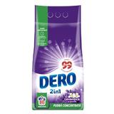 Прах за  пране с аромат на лавандула и жасмин - Dero 2 in 1 Concentrated Powder, 6000 гр