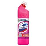 Дезинфекционен препарат за тоалетни - Domestos Thick Bleach Pink Power, 750 мл