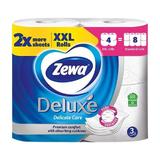 Двупластови кухненски хартиени кърпи - Zewa Delicate Care White XXL, 2 ролки