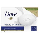 Твърд сапун - Dove Original Beauty Cream Bar, 4 x 90 гр