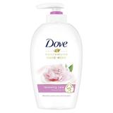 Течен сапун - Dove Moisturizing Hand Wash Renewing Care Peony & Rose Oil, 250 мл