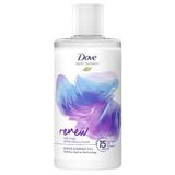 Душ и гел за вана - Dove Bath Therapy Renew Wild Violet&Pink Hibiscus Scent Bath&Shower Gel, 400 мл