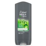 Душ гел за мъже - Dove Men +Care Refreshing Extra Fresh Body, Face & Hair Wash, 400 мл