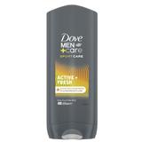 Душ гел за мъже - Dove Men +Care Sport Care Active+Fresh 24HR Nourishing Micromoisture Body, Face + Hair Wash, 400 мл