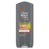 Душ гел за мъже - Dove Men +Care Sport Care 3-in-1 Endurance Body, Face + Hair Wash, 400 мл