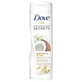 Лосион за тяло - Dove Nourishing Secrets Restoring Ritual Body Lotion with Coconut Oil and Almond Milk, 400 мл