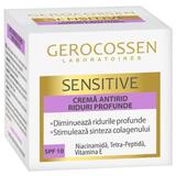 Крем против бръчки в дълбочина - Gerocossen Sensitive SPF 10, 50 мл