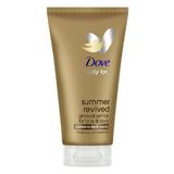 Лосион за автобронзиране - Dove Body Love Summer Revived Medium to Dark Results, 75 мл