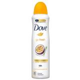 Дезодорант спрей - Dove Go Fresh Passion Fruit & Lemongrass, 150 мл