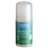 Натурален дезодорант рол-он с екстракт от лайм и градински чай - Benecos Natural Basics Deo Roll On, 50 мл