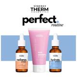 Подаръчен Комплект Perfect Routine Set - Synergy Therm: Антиоксидантен серум за сияние, 30 мл + Слънцезащитен крем за ежедневна употреба, SPF 50+, 50 мл + Hydrate Serum, 30 мл