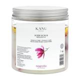 Ексфолиращ скраб за тяло с магнолия и метличина - KANU Nature Body Scrub Professional, 1000 гр