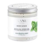 Ексфолиращ скраб за тяло с евкалипт и мента - KANU Nature Body Scrub Professional Eucalyptus-Mint with Poppy Seeds, 1000 гр